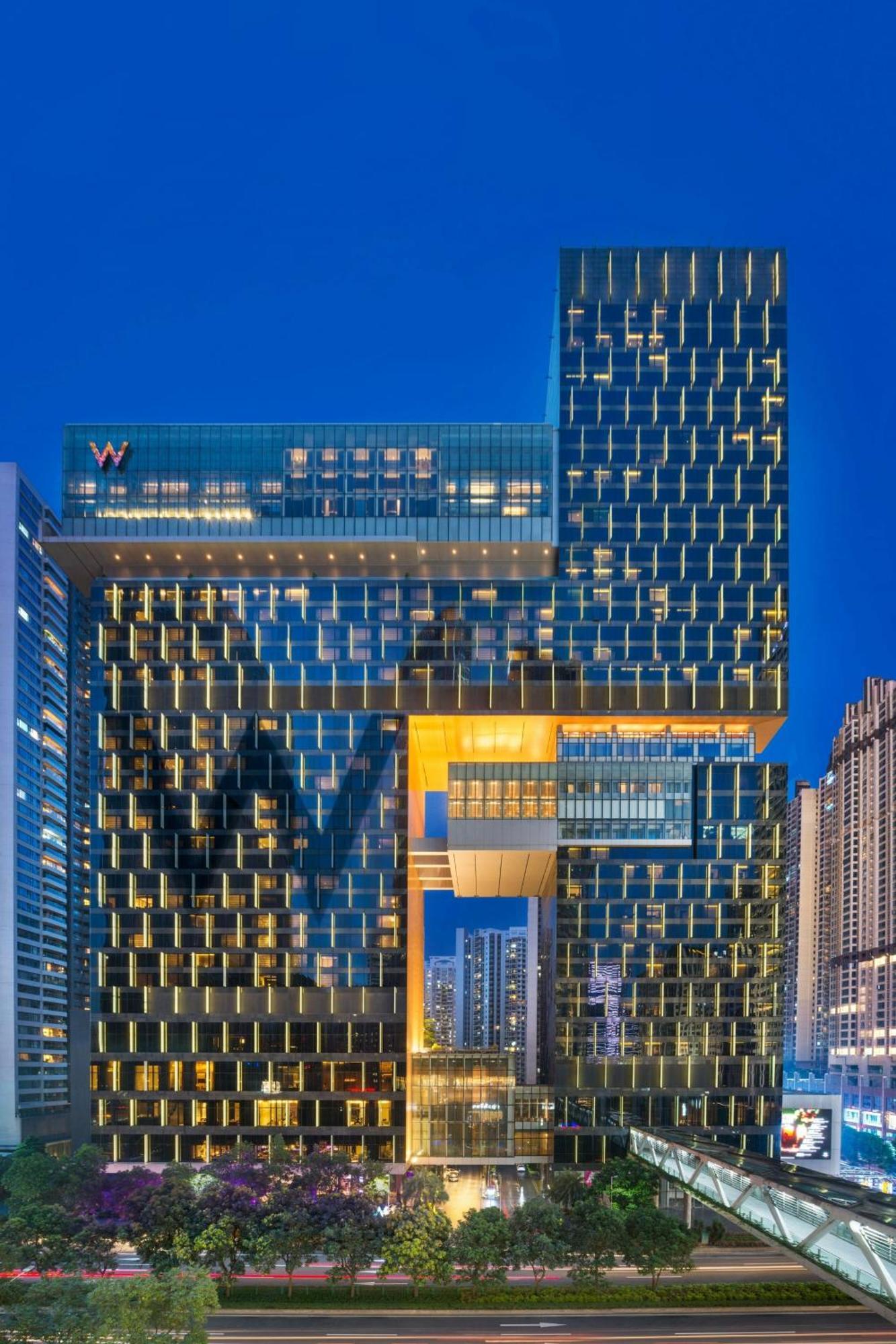 W Guangzhou Hotel Екстериор снимка